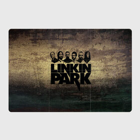 Магнитный плакат 3Х2 с принтом Linkin Park Band в Екатеринбурге, Полимерный материал с магнитным слоем | 6 деталей размером 9*9 см | chester bennington | linkin park | беннингтон | линкин паркб честер | майк | шинода