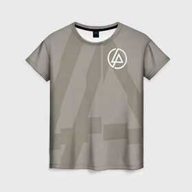 Женская футболка 3D с принтом Linkin Park Hoodie в Екатеринбурге, 100% полиэфир ( синтетическое хлопкоподобное полотно) | прямой крой, круглый вырез горловины, длина до линии бедер | 0x000000123 | chester | linkin park | линкин парк