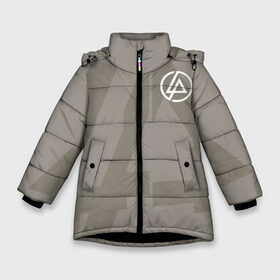 Зимняя куртка для девочек 3D с принтом Linkin Park Hoodie в Екатеринбурге, ткань верха — 100% полиэстер; подклад — 100% полиэстер, утеплитель — 100% полиэстер. | длина ниже бедра, удлиненная спинка, воротник стойка и отстегивающийся капюшон. Есть боковые карманы с листочкой на кнопках, утяжки по низу изделия и внутренний карман на молнии. 

Предусмотрены светоотражающий принт на спинке, радужный светоотражающий элемент на пуллере молнии и на резинке для утяжки. | Тематика изображения на принте: 0x000000123 | chester | linkin park | линкин парк