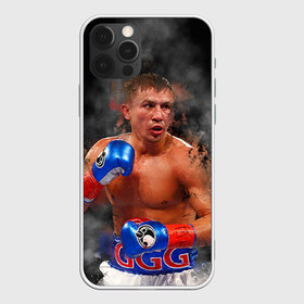 Чехол для iPhone 12 Pro Max с принтом Геннадий Головкин в Екатеринбурге, Силикон |  | fighting | ggg | боец | боксер | борьба | драки