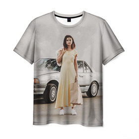 Мужская футболка 3D с принтом Selena Gomez в Екатеринбурге, 100% полиэфир | прямой крой, круглый вырез горловины, длина до линии бедер | selena gomez