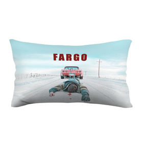 Подушка 3D антистресс с принтом Fargo в Екатеринбурге, наволочка — 100% полиэстер, наполнитель — вспененный полистирол | состоит из подушки и наволочки на молнии | Тематика изображения на принте: фарго