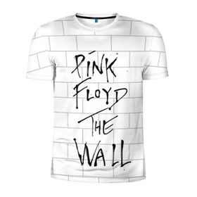 Мужская футболка 3D спортивная с принтом The Wall в Екатеринбурге, 100% полиэстер с улучшенными характеристиками | приталенный силуэт, круглая горловина, широкие плечи, сужается к линии бедра | Тематика изображения на принте: pink floyd | пинк флоид