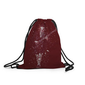 Рюкзак-мешок 3D с принтом Red в Екатеринбурге, 100% полиэстер | плотность ткани — 200 г/м2, размер — 35 х 45 см; лямки — толстые шнурки, застежка на шнуровке, без карманов и подкладки | ac dc | angus | young | ангус | эйси диси | янг