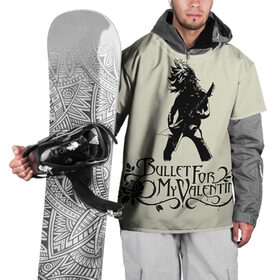 Накидка на куртку 3D с принтом Bullet For My Valentine в Екатеринбурге, 100% полиэстер |  | 