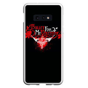 Чехол для Samsung S10E с принтом Bullet For My Valentine в Екатеринбурге, Силикон | Область печати: задняя сторона чехла, без боковых панелей | пуля для моей возлюбленной