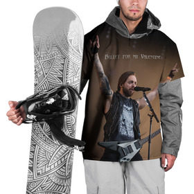 Накидка на куртку 3D с принтом Bullet For My Valentine в Екатеринбурге, 100% полиэстер |  | matthew tuck | мэттью так | пуля для моей возлюбленной