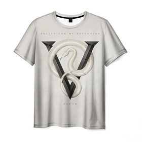 Мужская футболка 3D с принтом Venom в Екатеринбурге, 100% полиэфир | прямой крой, круглый вырез горловины, длина до линии бедер | Тематика изображения на принте: bullet for my valentine | пуля для моей возлюбленной
