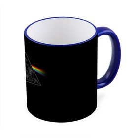 Кружка 3D с принтом Pink Floyd Make Rainbow в Екатеринбурге, керамика | ёмкость 330 мл | Тематика изображения на принте: англия | басы | британия | гитара | группа | логотип | музыка | песни | пинк флойд | призма | радуга | рок | свет