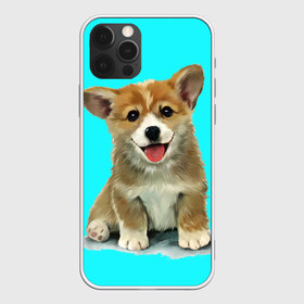 Чехол для iPhone 12 Pro Max с принтом Корги в Екатеринбурге, Силикон |  | Тематика изображения на принте: corgy | dog | korgi | puppy | вельш корги | кардиган | коржик | пемброк | собака | щенок