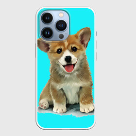 Чехол для iPhone 13 Pro с принтом Корги в Екатеринбурге,  |  | corgy | dog | korgi | puppy | вельш корги | кардиган | коржик | пемброк | собака | щенок