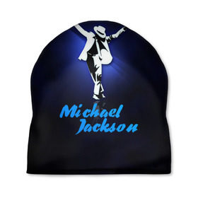 Шапка 3D с принтом Майкл Джексон в Екатеринбурге, 100% полиэстер | универсальный размер, печать по всей поверхности изделия | michael jackson | король