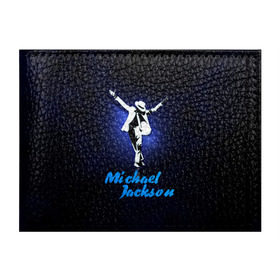 Обложка для студенческого билета с принтом Майкл Джексон в Екатеринбурге, натуральная кожа | Размер: 11*8 см; Печать на всей внешней стороне | michael jackson | король