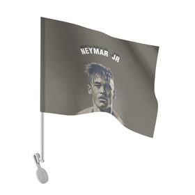 Флаг для автомобиля с принтом Неймар в Екатеринбурге, 100% полиэстер | Размер: 30*21 см | neymar | neymar jr | paris saint germain | psg | бразилия | младший | неймар | пари сен жермен | петух | петушок | псж | футбик | футбол | футбольчик