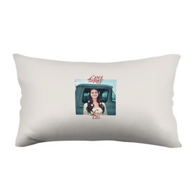 Подушка 3D антистресс с принтом Lana Del Rey в Екатеринбурге, наволочка — 100% полиэстер, наполнитель — вспененный полистирол | состоит из подушки и наволочки на молнии | lana del rey | лана дель рей