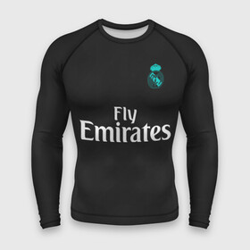 Мужской рашгард 3D с принтом Cristiano Ronaldo away 2018 в Екатеринбурге,  |  | champions | cristiano | league | madrid | real | ronaldo | spain | испания | криштиану | лига | мадрид | реал | роналду | чемпионов