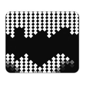 Коврик прямоугольный с принтом Шахматная клетка в Екатеринбурге, натуральный каучук | размер 230 х 185 мм; запечатка лицевой стороны | abstract | abstraction | block | tessera | абстракция | клетка | кубики | текстура