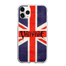 Чехол для iPhone 11 Pro матовый с принтом Bullet For My Valentine в Екатеринбурге, Силикон |  | bullet for my valentine | а | альбом | британия | великобритания | группа | джейми матиас | джейсон джеймс | майкл пагет | майкл томас | музыка | мэттью так | ник крандл | песни | флаг