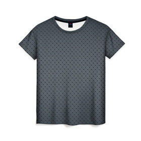 Женская футболка 3D с принтом T-Print в Екатеринбурге, 100% полиэфир ( синтетическое хлопкоподобное полотно) | прямой крой, круглый вырез горловины, длина до линии бедер | клетка | полоски | точки