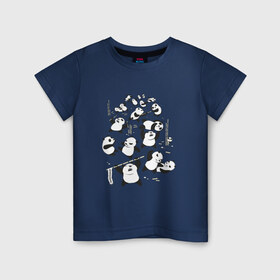 Детская футболка хлопок с принтом Драка панд в Екатеринбурге, 100% хлопок | круглый вырез горловины, полуприлегающий силуэт, длина до линии бедер | бамбук | бамбуковый медведь | бой | животное | злость | красная книга | кунгфу | мишка | опасный | оскал | панда | прикольный | тростник | эвкалипт | япония | ярость