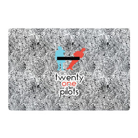 Магнитный плакат 3Х2 с принтом TOP в Екатеринбурге, Полимерный материал с магнитным слоем | 6 деталей размером 9*9 см | rock | t.o.p. | top | twenty one pilots | рок