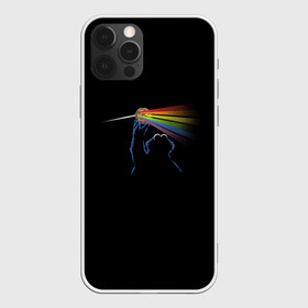 Чехол для iPhone 12 Pro с принтом Pink Floyd Cookie Monster в Екатеринбурге, силикон | область печати: задняя сторона чехла, без боковых панелей | монстр | печеньки | улица сезам