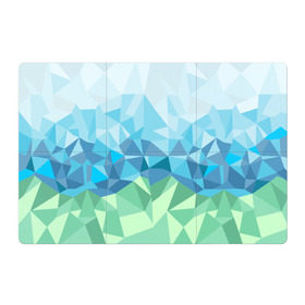 Магнитный плакат 3Х2 с принтом URAL polygonal в Екатеринбурге, Полимерный материал с магнитным слоем | 6 деталей размером 9*9 см | Тематика изображения на принте: polygonal | yaaydesign | екатеринбург | поли | полигональный | россия | урал