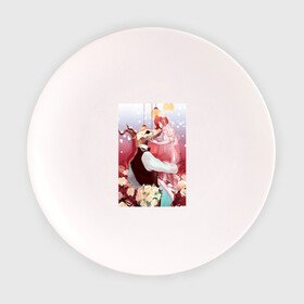 Тарелка 3D с принтом Невеста чародея в Екатеринбурге, фарфор | диаметр - 210 мм
диаметр для нанесения принта - 120 мм | the magicians bride