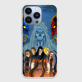 Чехол для iPhone 13 Pro с принтом Metalocalypse (Dethklok) 4 в Екатеринбурге,  |  | dethklok | metalocalypse