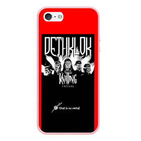 Чехол для iPhone 5/5S матовый с принтом Metalocalypse (Dethklok) 6 в Екатеринбурге, Силикон | Область печати: задняя сторона чехла, без боковых панелей | dethklok | metalocalypse