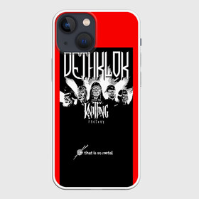 Чехол для iPhone 13 mini с принтом Metalocalypse (Dethklok) 6 в Екатеринбурге,  |  | dethklok | metalocalypse