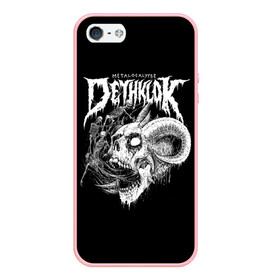 Чехол для iPhone 5/5S матовый с принтом Metalocalypse (Dethklok) 1 в Екатеринбурге, Силикон | Область печати: задняя сторона чехла, без боковых панелей | dethklok | metalocalypse