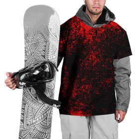 Накидка на куртку 3D с принтом Брызги красок(red style) в Екатеринбурге, 100% полиэстер |  | abstraction | color | paint | spray | tie dye | абстракция | брызги красок | всплеск красок | капли красок | текстуры