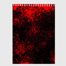 Скетчбук с принтом Брызги красок(red style) в Екатеринбурге, 100% бумага
 | 48 листов, плотность листов — 100 г/м2, плотность картонной обложки — 250 г/м2. Листы скреплены сверху удобной пружинной спиралью | Тематика изображения на принте: abstraction | color | paint | spray | tie dye | абстракция | брызги красок | всплеск красок | капли красок | текстуры