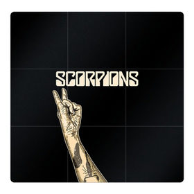 Магнитный плакат 3Х3 с принтом Scorpions в Екатеринбурге, Полимерный материал с магнитным слоем | 9 деталей размером 9*9 см | Тематика изображения на принте: scorpions | клаус майне
рудольф шенкер | маттиас ябс | микки ди | павел мончивода | скорпионы