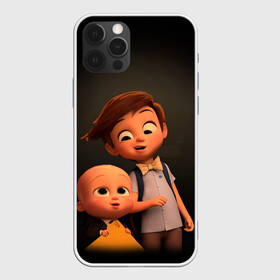 Чехол для iPhone 12 Pro Max с принтом Boss Baby в Екатеринбурге, Силикон |  | boss baby | босс | молокосос | мультфильмы