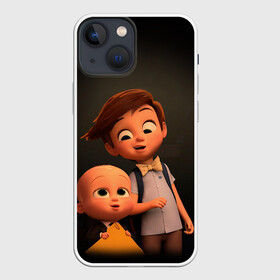 Чехол для iPhone 13 mini с принтом Boss Baby в Екатеринбурге,  |  | boss baby | босс | молокосос | мультфильмы