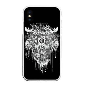 Чехол для iPhone XS Max матовый с принтом Metalocalypse (dethklok) в Екатеринбурге, Силикон | Область печати: задняя сторона чехла, без боковых панелей | metalocalypse (dethklok)