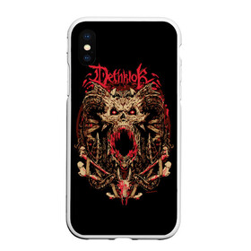 Чехол для iPhone XS Max матовый с принтом Metalocalypse (dethklok) в Екатеринбурге, Силикон | Область печати: задняя сторона чехла, без боковых панелей | metalocalypse (dethklok)