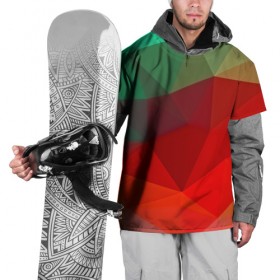 Накидка на куртку 3D с принтом Abstraction colorise в Екатеринбурге, 100% полиэстер |  | abstraction | абстракция | геометрия | грани | линии | полигоны | сочетания | текстура | треугольники