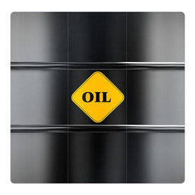 Магнитный плакат 3Х3 с принтом Oil в Екатеринбурге, Полимерный материал с магнитным слоем | 9 деталей размером 9*9 см | газ | нефть