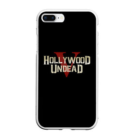 Чехол для iPhone 7Plus/8 Plus матовый с принтом Hollywood Undead в Екатеринбурге, Силикон | Область печати: задняя сторона чехла, без боковых панелей | five | hollywood undead | v