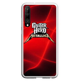 Чехол для Honor P30 с принтом Guitar Hero Metallica в Екатеринбурге, Силикон | Область печати: задняя сторона чехла, без боковых панелей | Тематика изображения на принте: hard rock | heavy metal | hevy metal | metallica | music | rock | thrash metal | металлика | музыка | рок