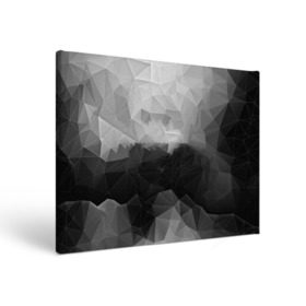 Холст прямоугольный с принтом Polygon gray в Екатеринбурге, 100% ПВХ |  | abstraction | polygon | абстракция | грань | краски | кубик | кубики | линии | мозаика | ребро | текстура | узор