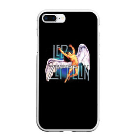 Чехол для iPhone 7Plus/8 Plus матовый с принтом Led Zeppelin Angel в Екатеринбурге, Силикон | Область печати: задняя сторона чехла, без боковых панелей | рок
