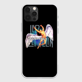 Чехол для iPhone 12 Pro с принтом Led Zeppelin Angel в Екатеринбурге, силикон | область печати: задняя сторона чехла, без боковых панелей | рок