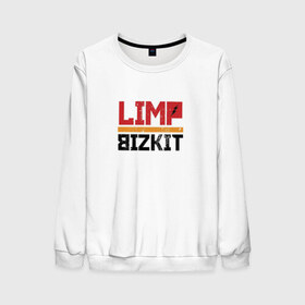 Мужской свитшот 3D с принтом Limp Bizkit Logo в Екатеринбурге, 100% полиэстер с мягким внутренним слоем | круглый вырез горловины, мягкая резинка на манжетах и поясе, свободная посадка по фигуре | 