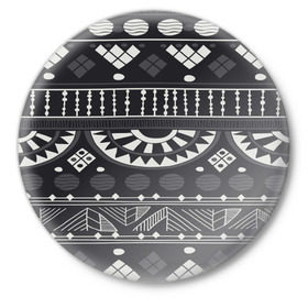 Значок с принтом Black&White africa в Екатеринбурге,  металл | круглая форма, металлическая застежка в виде булавки | Тематика изображения на принте: 