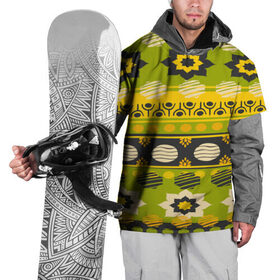 Накидка на куртку 3D с принтом Узорный орнамент в Екатеринбурге, 100% полиэстер |  | africa | pattern | африка | африканские мотивы | народы африки | национальная одежда | переплетение нитей | ткани | узор | этнический узор