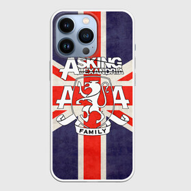 Чехол для iPhone 13 Pro с принтом Asking Alexandria флаг Англии в Екатеринбурге,  |  | бен брюс | герб | группа | джеймс касселлс | дэнни уорсноп | жанр | кэмерон лидделл | лев | музыка | музыканты | песни | рок | сэм бэттли | хэви метал | электроникор